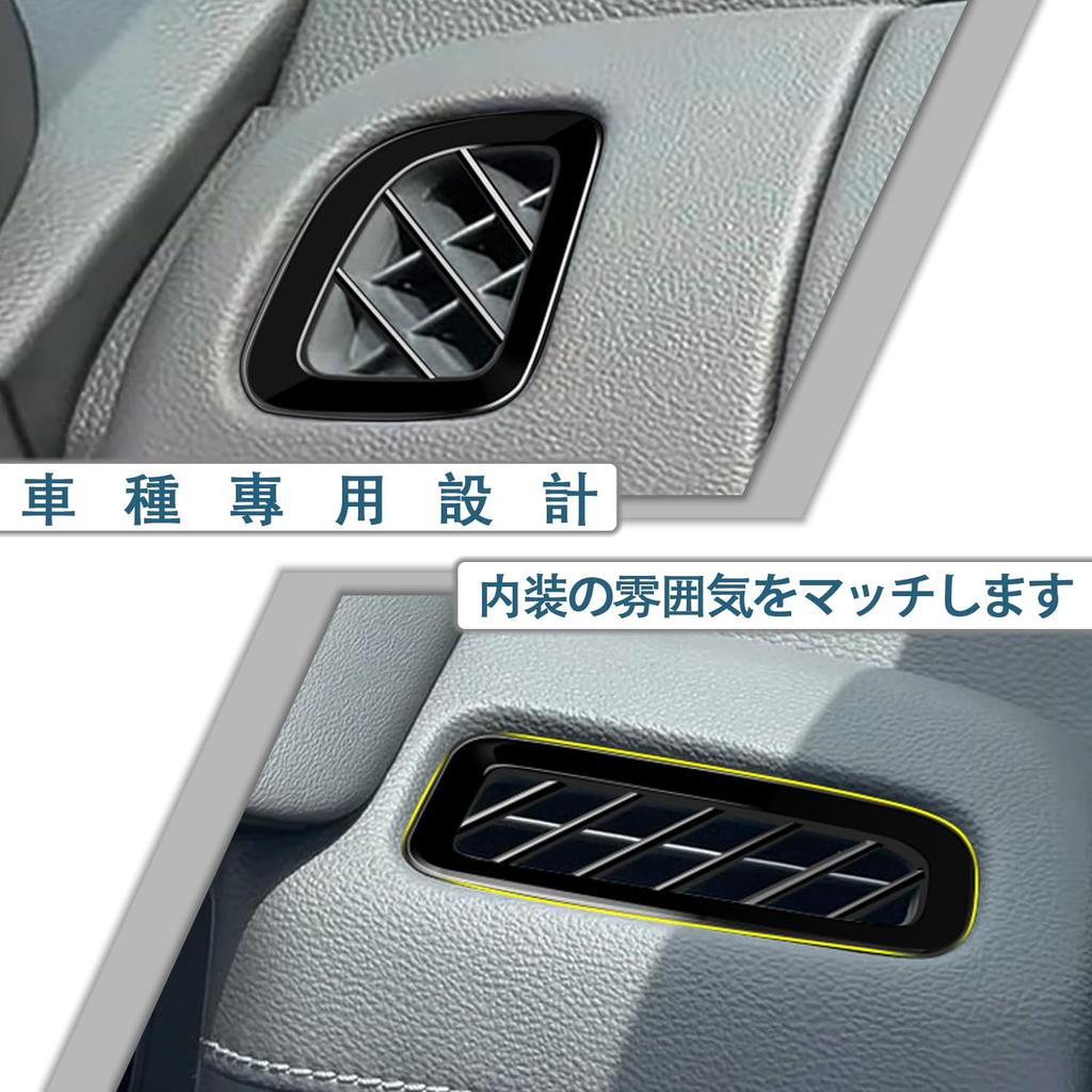 OKAYOHINN New Stepwgn RP Series RP6 RP7 RP8 Dedicated Air Vent Cover Air Duct Defogger Bezel Cover Interior Panel Interior Parts Custom Dress Up ABS
