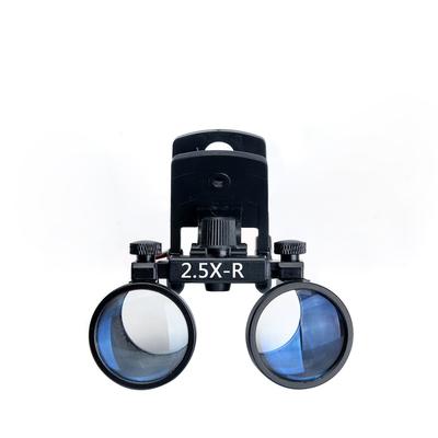 EUSTOMA Magnifying Mini Binocular Attaches To Plastic Clip-on Glass, Loupe, Glasses/Goggles, Lightweight, Clip, 2.5x/3.5x Magnification, DY-109/110