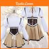 Cosplay Costume Set For Madoka Kaname Polyester Fabric Battle Uniform Anime Themed Xs-xxxl Sizes