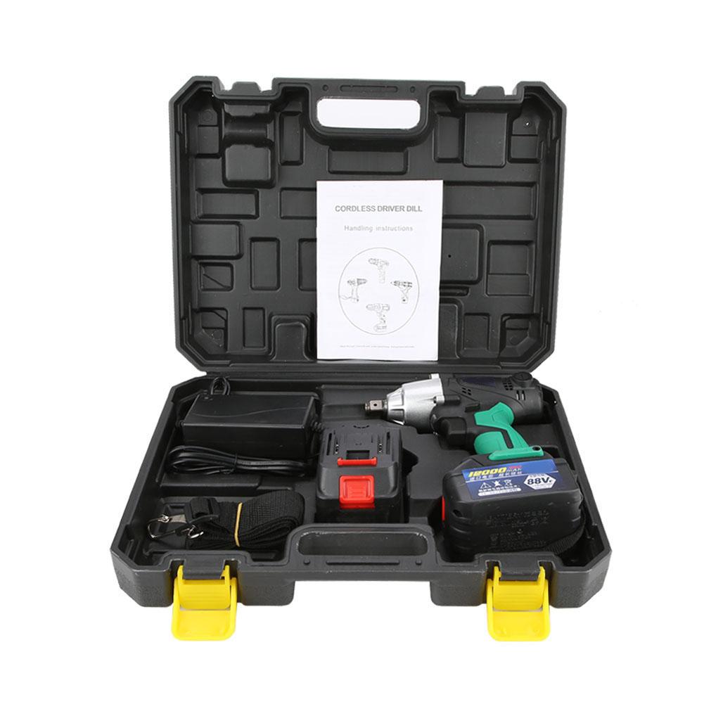 88V Lithium Battery Powered Brushless Impact Spanner 1 2 Electric Spanner