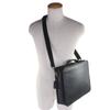 Tolle COACH Aktentasche 2-Wege Business-Tasche und PC-Tasche schwarzes Leder Herren 0539 Gebraucht