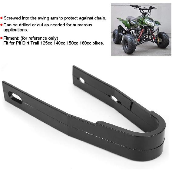 Swing Arm Chain Slider,Nylon Swing Arm Chain Rest Slider Protector for Pit Quad Dirt Bike ATV