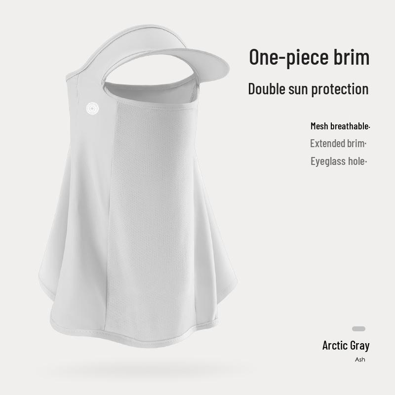 Women's Summer Cycling UV Protection Mask with Eye Corner and Extended Neck Coverage