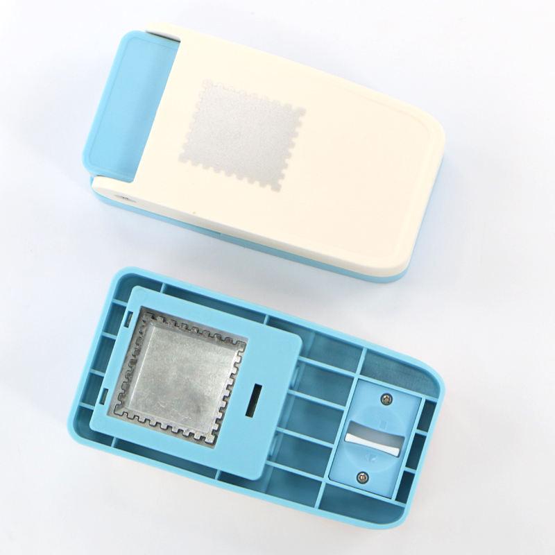 New Large Scrapbooking Embosser & Square Hole Punch for Kids' DIY Crafts