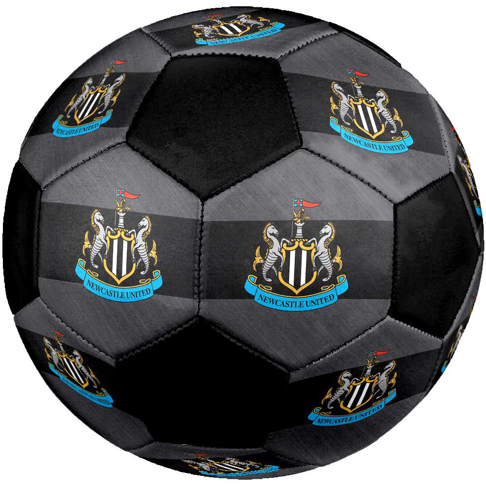 Pallone da Calcio Newcastle United F.C. Colorato Per Tutte le Età Cucito a Macchina PVC Pronto per la Competizione Resistente Alta Resilienza.TAGLIA5