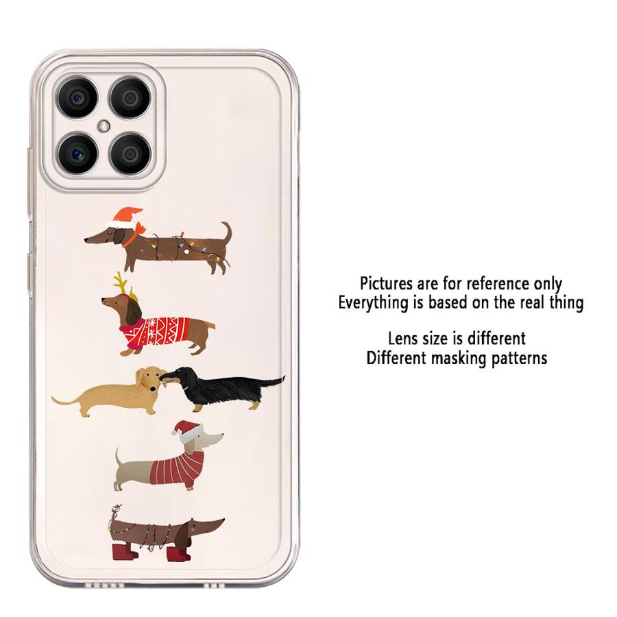 Cartoon Dog Cat Soft Phone Cover Case for Honor X8a 90 Lite X8b X7b X9b X8 X9a