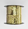 Eco-friendly 5mm Flat Lace PET Sequin Woven Ribbon for Shoe and Hat Accessories