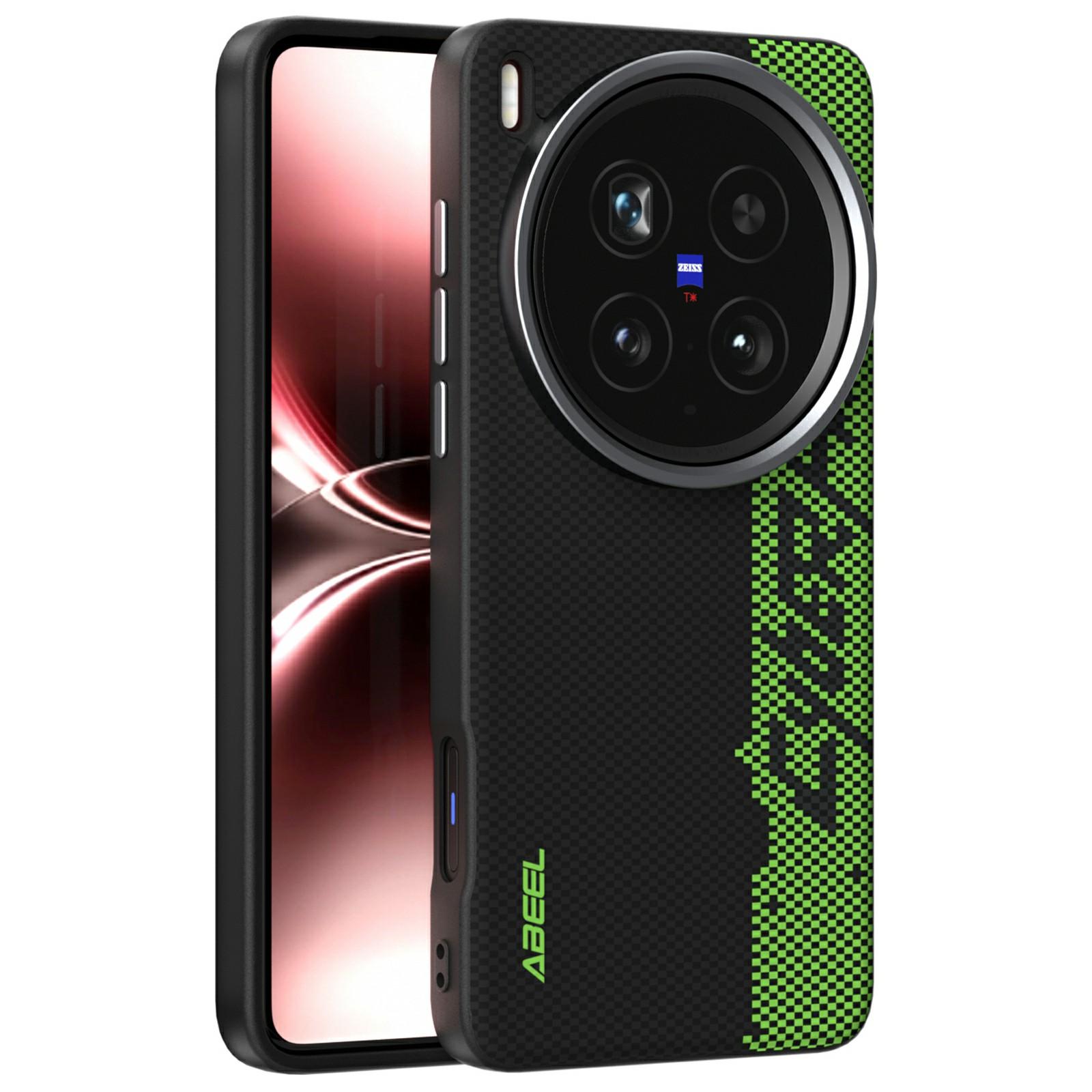 

ABEEL Чохол для vivo X200 Ultra 5G Сумісний з MagSafe Друкований ПК ТПУ Алюмінієвий сплав Шкіряний чохол для телефону Outstanding No. 3