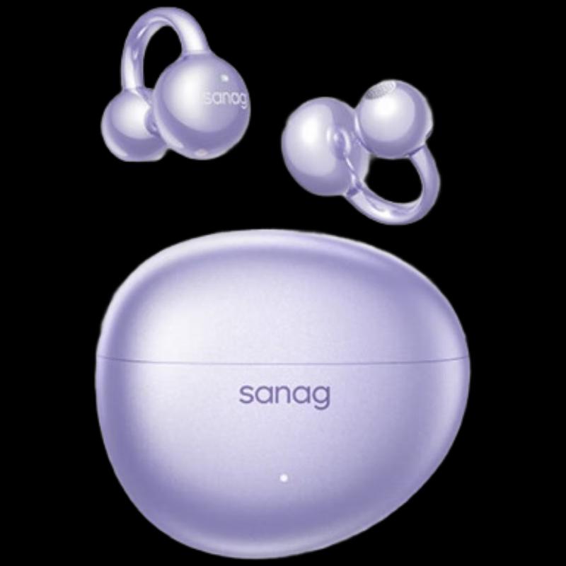 Saina S7S AI Open-Ear Clip Bluetooth Headphones