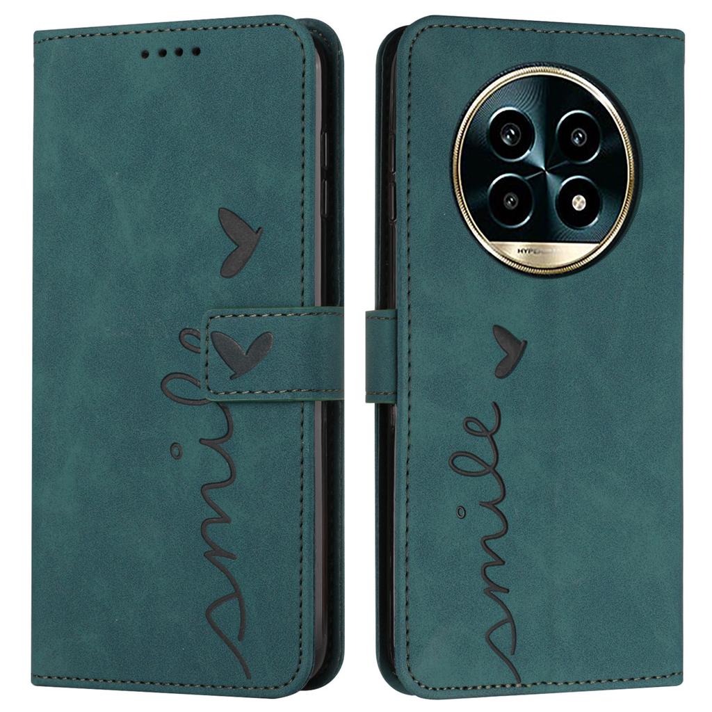 For Realme 13 Pro 5G (Global)/13 Pro+ 5G (Global) Case Viewing Stand PU Leather Phone Cover Imprinted Pattern