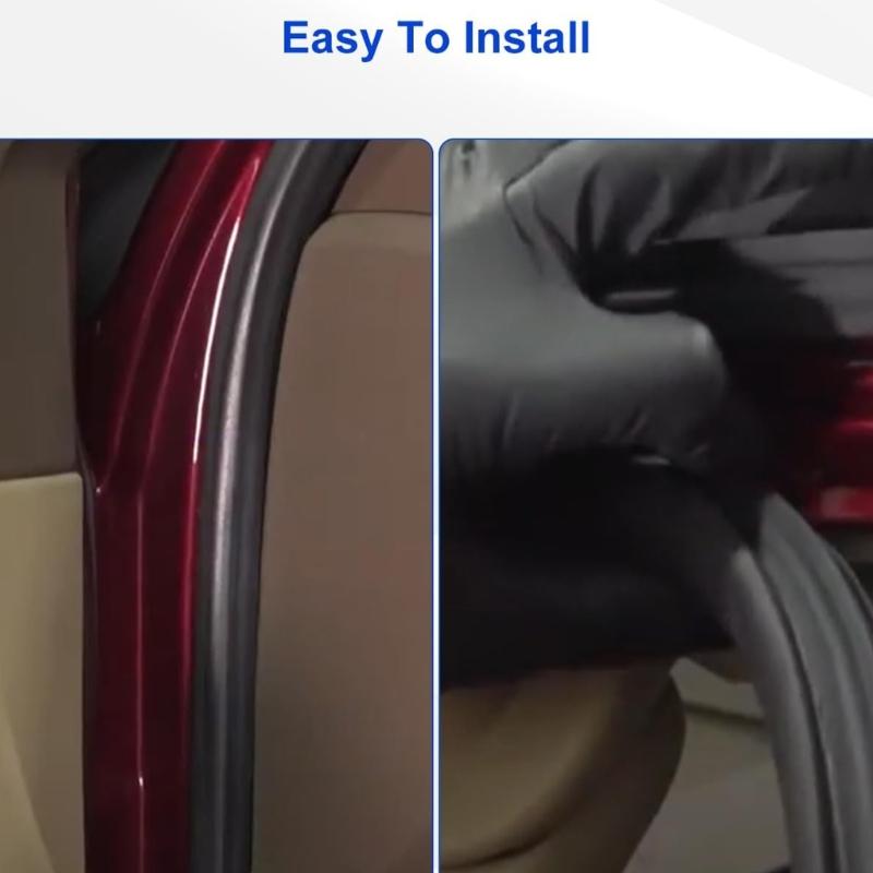 Car Door Weatherstrip Seal Kit Noise Insulation Replacement Part Suitable for 1500 2500HD 3500HD Pickups 22766400 G3161