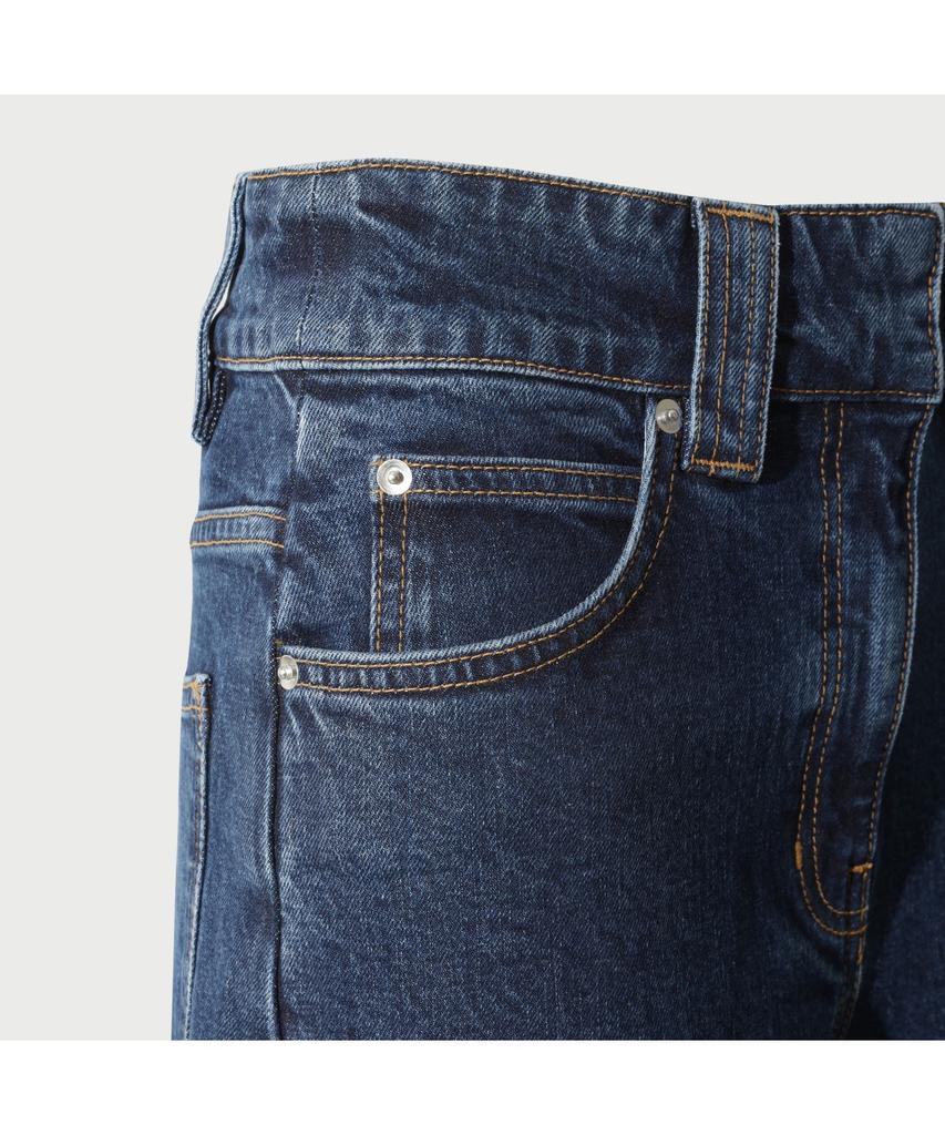 IROWOMEN Abriel Wide Denim Pants - Blue