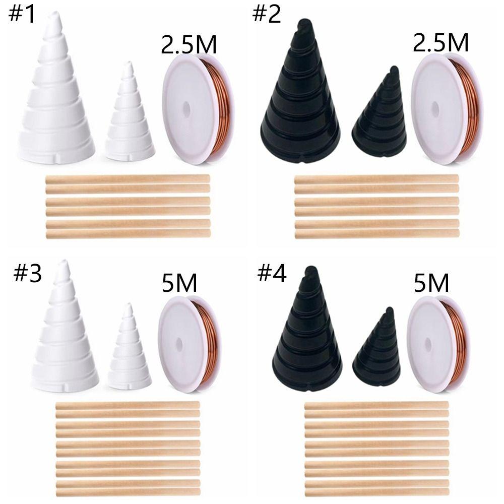 Smooth Cone Fibonacci Coil Winding Jig Sturdy Coil Wire Winding Tools  For Gardening Electroculture