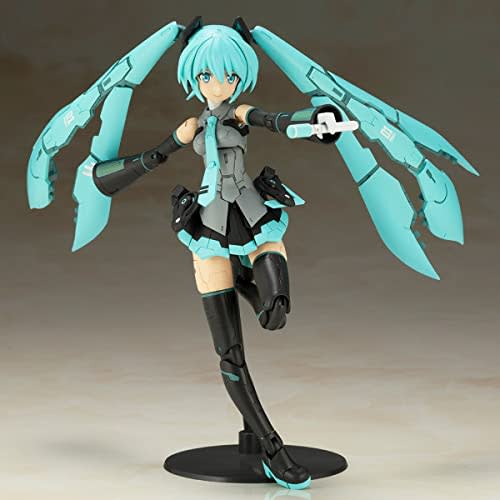 Kotobukiya Frame Arms Frame Artist Hatsune Miku 1/100 Scale Plastic Model Kit, Approximately 159mm Tall, Molded in Color, FA129, Ages 15 and Up