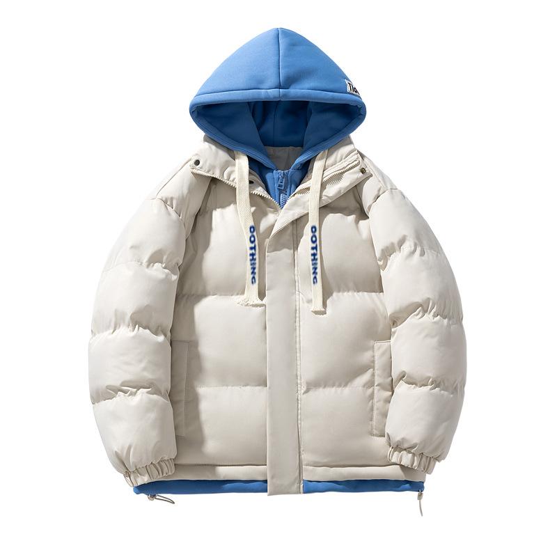 

Новое модное мужское зимнее пальто больших размеров с бархатной хлопковой подкладкой, осенне-зимняя куртка с хлопковой подкладкой M хаки