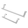 Punch-Free 430 Stainless Steel Towel Rack for Kitchen and Bathroom Doors