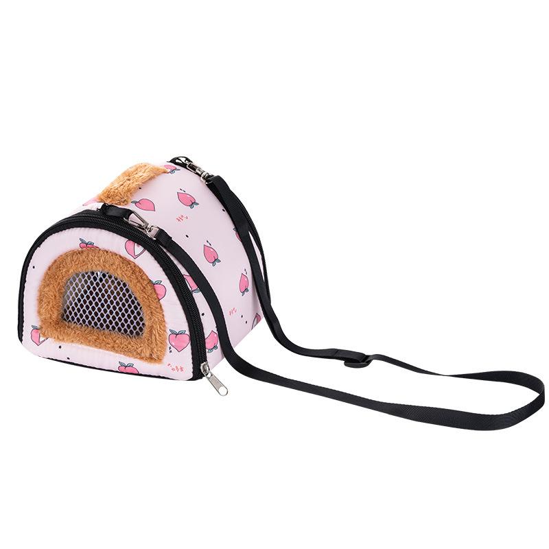 New Small Pet Carry Pouch Breathable Bag Carrier House Cage Hamster Chinchilla Portable Travel Warm Cute Guinea Pig Bed