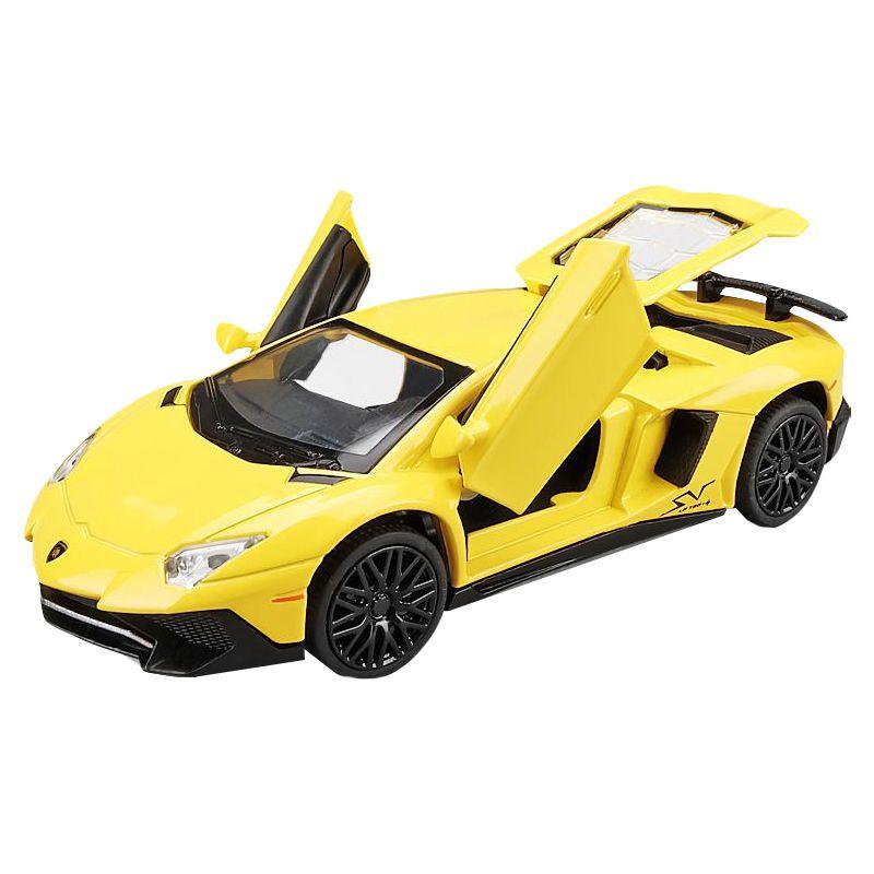Exquisites Lamborghini Legierungsauto-Modell Mit Detaillierter Beleuchtung Und Soundeffekten Für Sammler