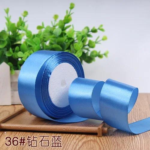 25yard 6mm 10mm 15mm 20mm 25mm 40mm 50mm Silk Satin Ribbons for Crafts Bow Handmade Gift Wrap Party Wedding Coth DIY Decorative