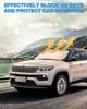 Windshield Sun Shade Accessories Sunshade Front Window Sun Visor Protector Foldable Blocks UV Rays For Jeep Compass 2017-2025