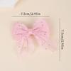 14Pcs Mini Sparkling Pearl Hair Clips Cute Sweet Girls Side Clip Barrettes Shiny Hairpin With Bow Accessories Headdress