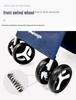 Foldable Lightweight Pet Stroller for Cats and Dogs - Four-Wheeled Design