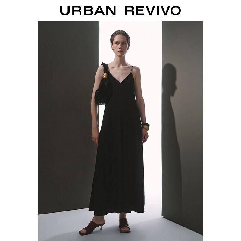 UR Women s V-Neck A-Line Dress M