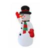 8 FT Height Inflatable Snowman for Christmas Home Yard Ornaments Stage Prop American Plug