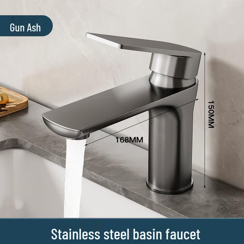 Stainless Steel Hot & Cold Sink Faucet
