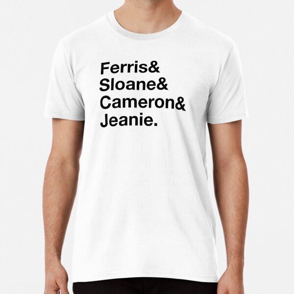 Ferris Bueller's Day Off - Ferris, Sloane, CT-Shirt S-5XL Best T-Shirt