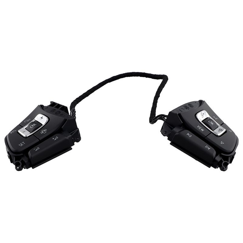 Multi-Function Steering Wheel Volume Control Switch Buttons For VW Tiguan Touran 5NA959442A NONE
