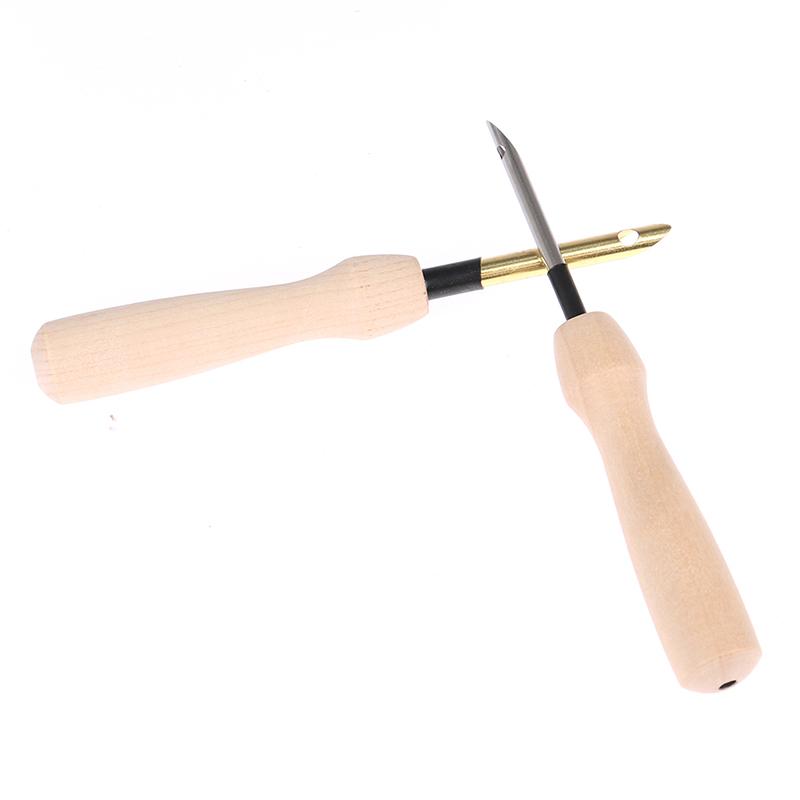 DIY Knitting Embroidery Pen Weaving Sewing Felting Craft Punch Needle Threader