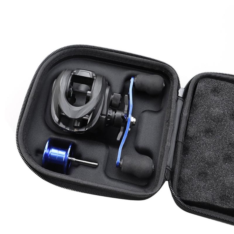 Lightweight Fishing Reel Bag Portable Spinning Reel Case Cover  Shockproof Fishing Tackle Storage Case Easy to Use