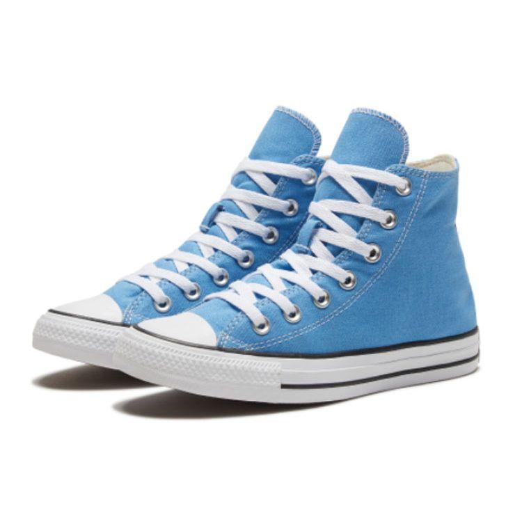 Converse All Star BB Prototype CX Chuck Taylor Comfortable Non-Slip Wear-Resistant High-Top Canvas Shoes Unisex Sneakers Light-Blue 166706C
