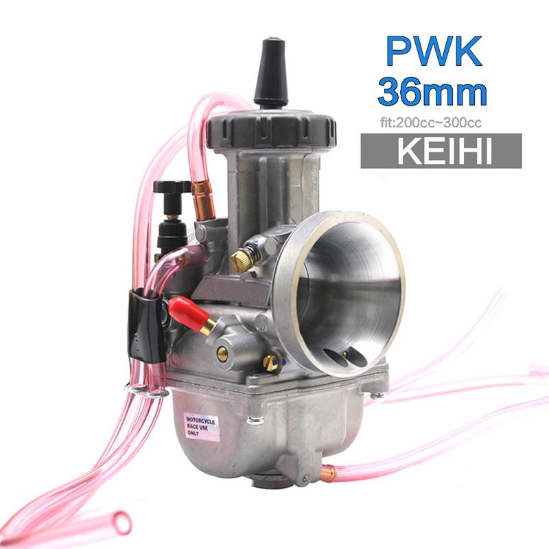ZSDTRP Motorcycle KEIHIN PWK Carburetor 33 34 35 36 38 40 42mm Racing Parts Scooters Dirt Bike ATV with Power Jet Used 250cc