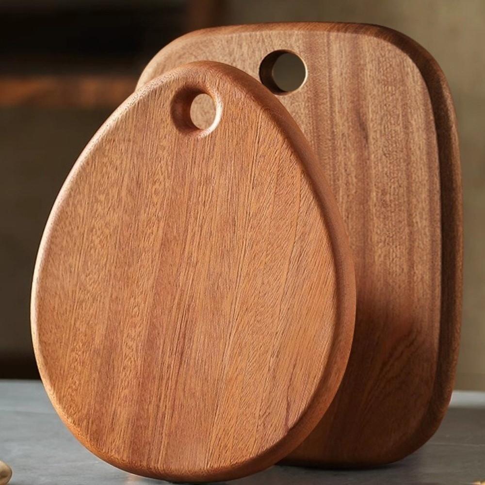 Solid Wood Anti-Mould Chopping Board Practical Baby Auxiliary Food Board Chopping Pad  Kitchen Use
