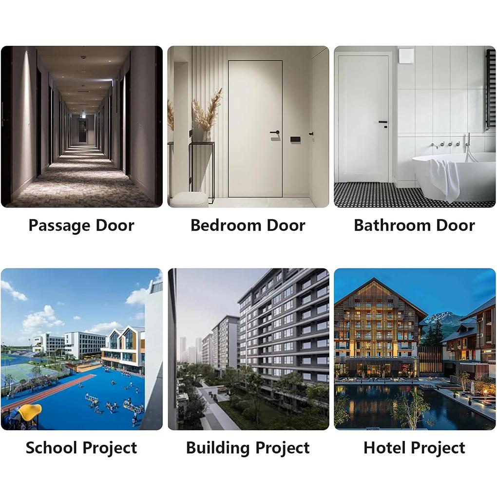 2025 New Aluminum Door Lock Universal Single & Multipoint Lock Body Mortise Aluminum Alloy Broken Bridge