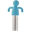 Stainless Steel & Silicone Human-Shaped Tea Infuser - Mesh Hanging Cup Style Tea Strainer & Dregs Separator