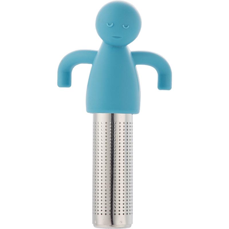 

Creative Humanoid Silicone & Stainless Steel Tea Infuser and Strainer