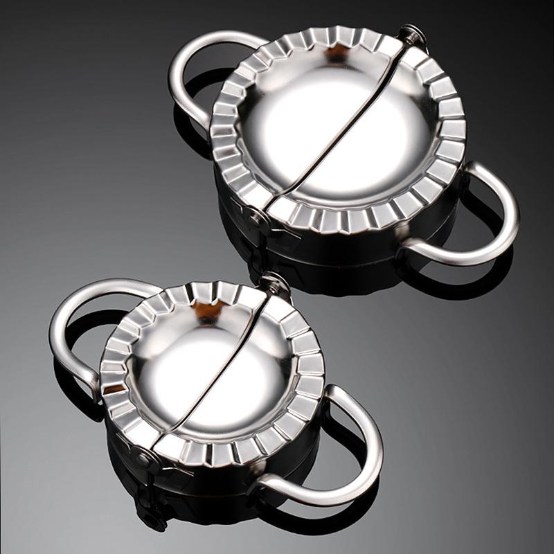 1 buc găluște din oțel inoxidabil Maker găluște piele mucegai Ravioli Maker presă plăcintă a face presă înveliș patiserie Maker accesorii de bucătărie