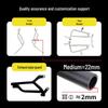 Wuyang Honda Spacy125 Front & Rear Exhaust Crash Bars Anti-Fall Bumpers Footrests Parts