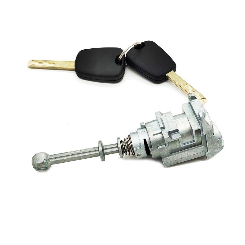 For Peugeot 407 Citroen C4 2004-2011 Picasso 2006-2008 Front Left Door Lock Cylinder Barrel with 2 Keys