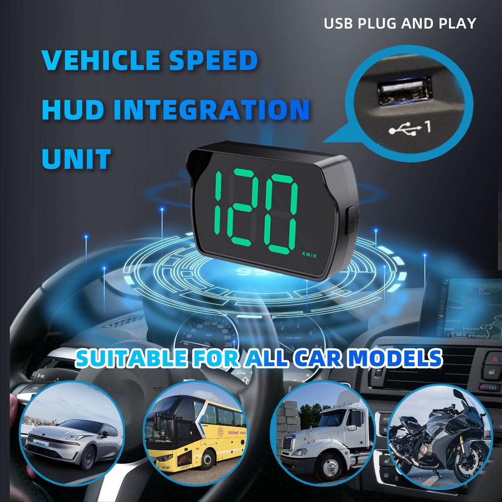 Universal Car HUD GPS Speedometer - New Cross-Border Exclusive