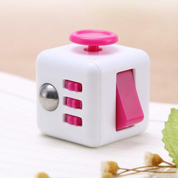 Anxiety Stress Relief Attention Decompression Plastic Focus Fidget Gaming Dice Toy for Children Adult Gift