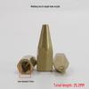 2L Multi-Hole Purple Copper Torch Nozzle: Acetylene/Propane/Oxygen Small Welding and Cutting Tip