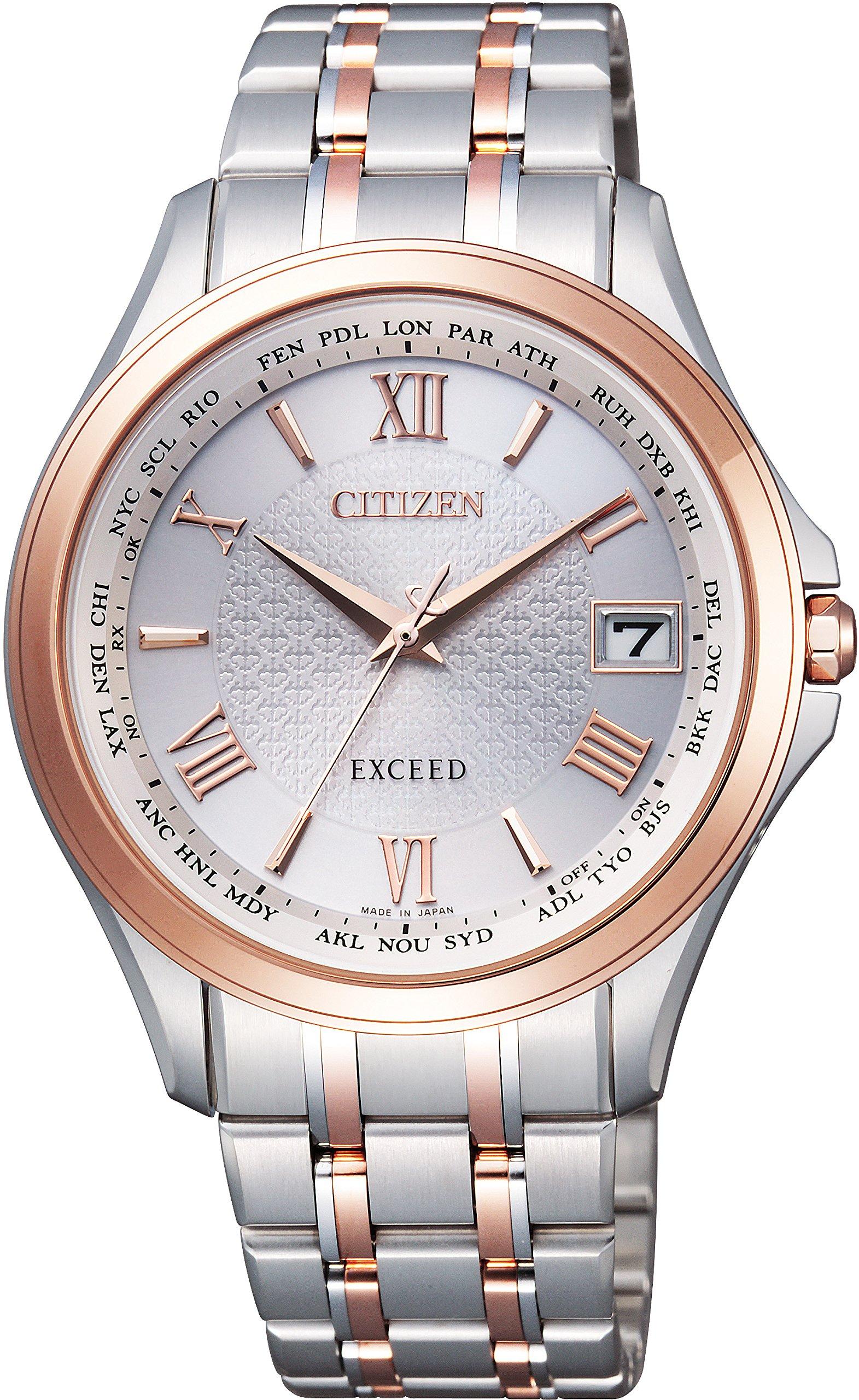 

Пара радіогодинників Exceed Silver [Citizen] Eco-Drive CB1084-51A