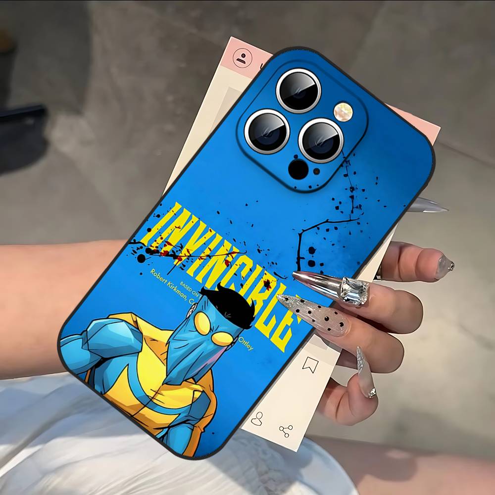 Cartoon I-Invin-cibles Phone Case For IPhone 17/16/15/13/14 Pro Max/ 11Plus/X/Xr/Xs Max/12mini