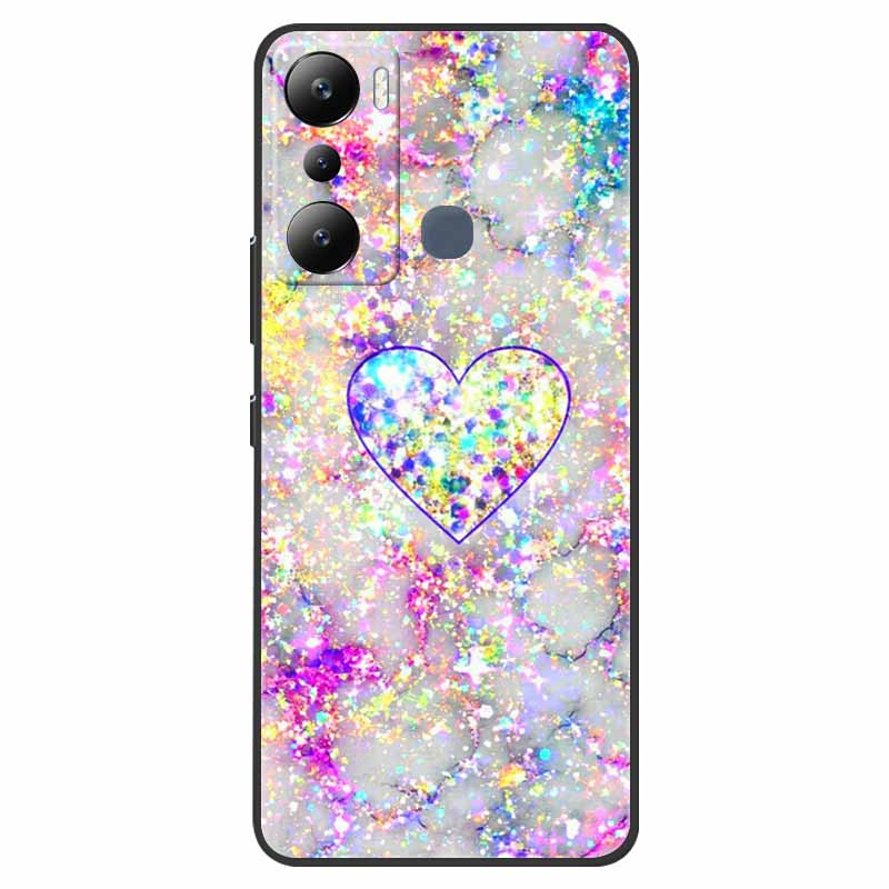 For Infinix Hot 20i Case Hot12i X665C Shockproof Soft Silicone TPU Back Cover For Infinix Hot 20i 20 I X665E Phone Cases 6.6"