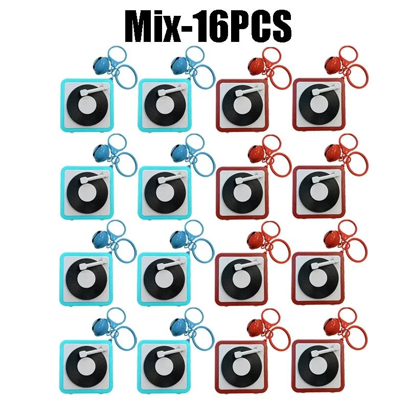 Vintage Style Music Box Keychain With Personal Voice Recording Feature This Cute Mini Phonograph For Car Key Holder