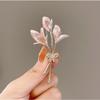 New Alloy Brooch High-end Niche Women's Peony High-end Pin Coat Suit High-end Versatile Brooch